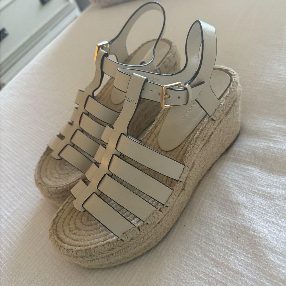 Excellent Condition! Tory Burch Espadrille Wedge-7